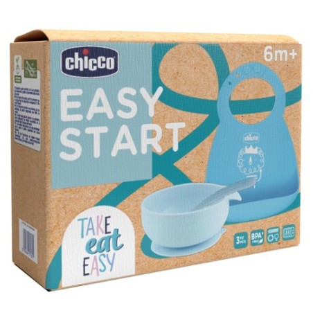 CH SET PAPPA SIL 6M+ AZZURRO            
