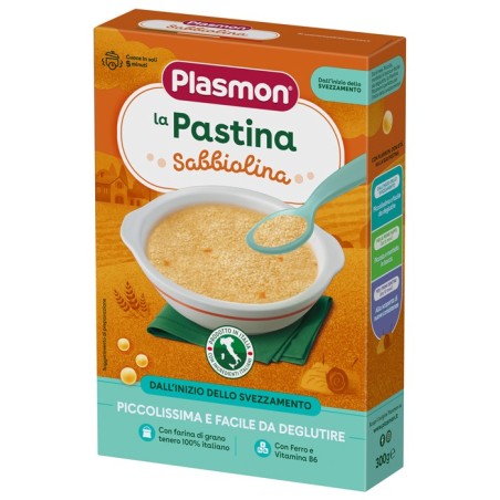 PLASMON PASTA SABBIOLINA 300G           