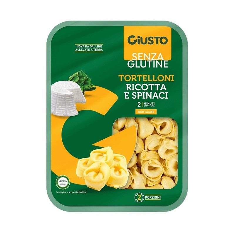 GIUSTO S/G TORTELLONI RIC/SPIN          