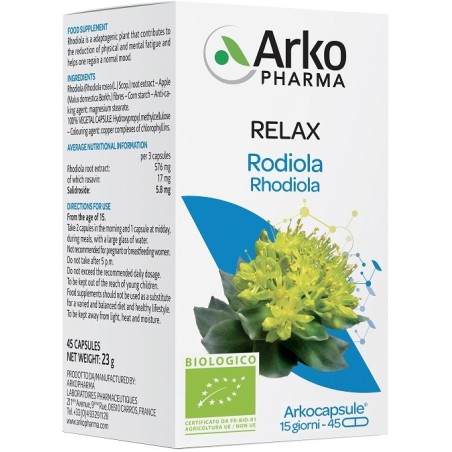 ARKOCPS RODIOLA BIO 45 Capsule               