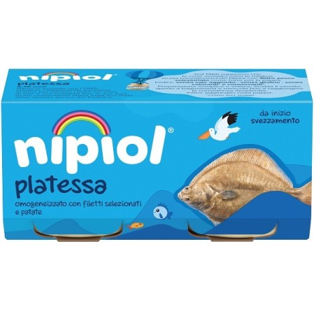 NIPIOL OMOG PLATESSA 2 Pezzi 80G            