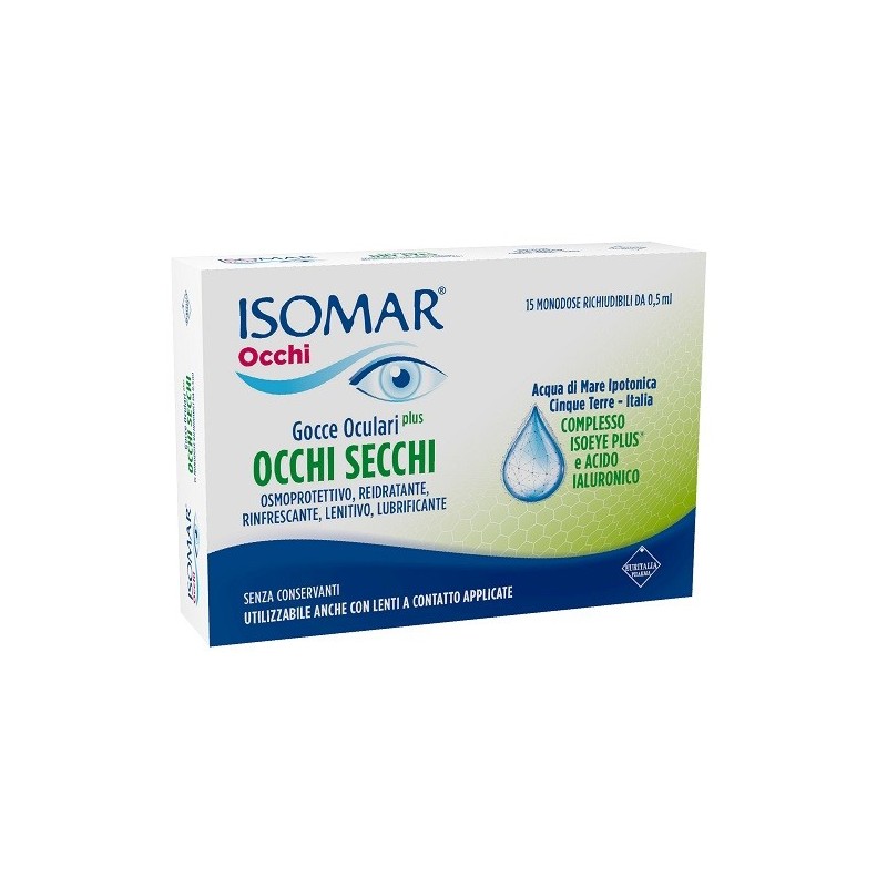 ISOMAR OCCHI SEC PLUS0,2% 15 Flaconi          