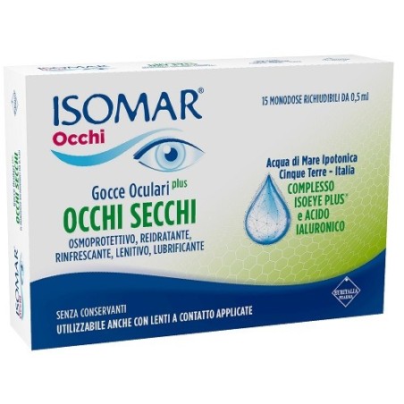 ISOMAR OCCHI SEC PLUS0,2% 15 Flaconi          