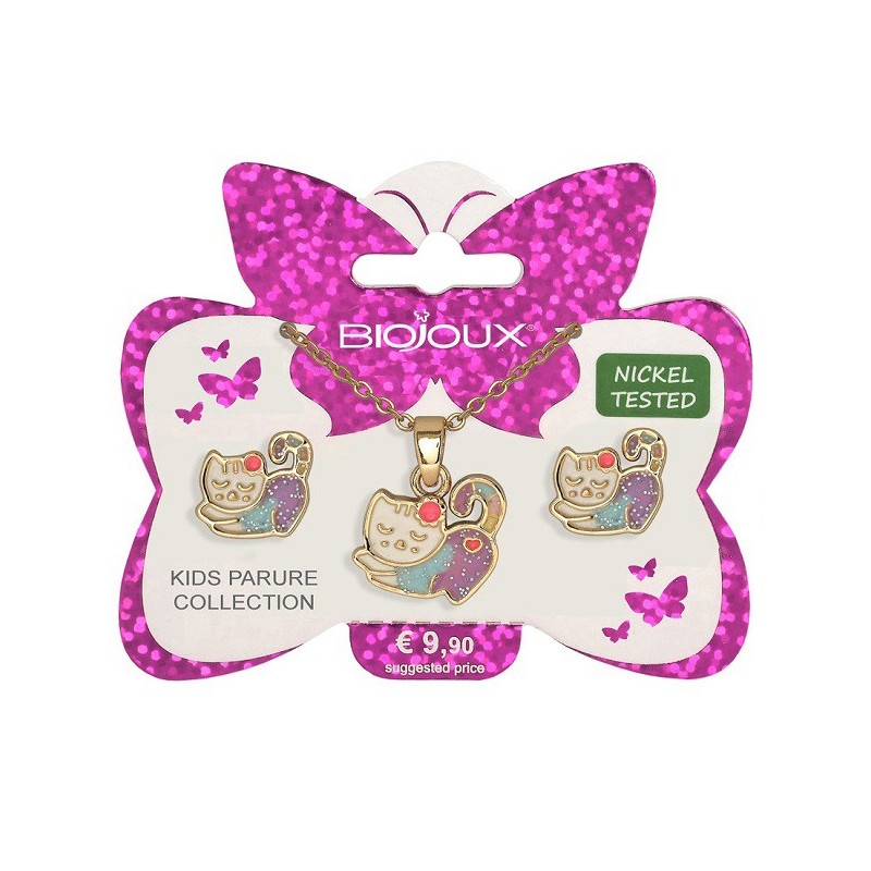 BJS001 PARURE SLEEPY KITTY GP           