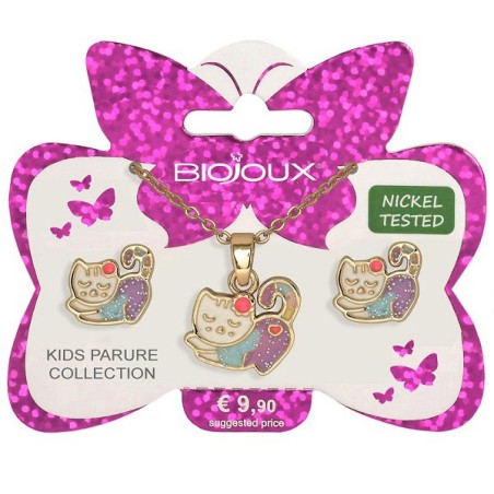 BJS001 PARURE SLEEPY KITTY GP           