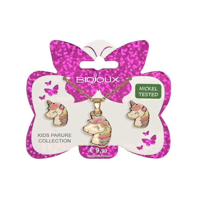 BJS008 PARURE SMIL UNICORN GP           