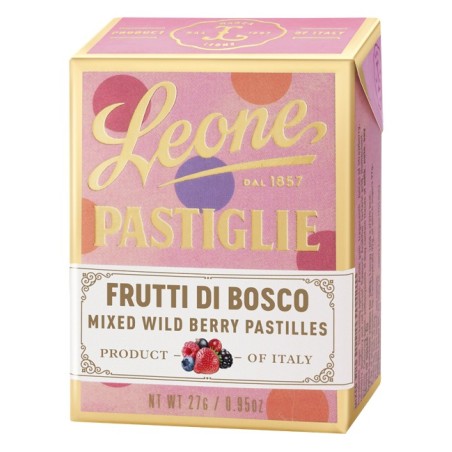 PASTIGLIE FRUTTI DI BOSCO 27G           