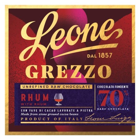 LEONE TAVOLETTA CIOC RHUM 70G           