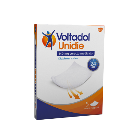 VOLTADOL UNIDIE 5 Cerotti MED 140MG          
