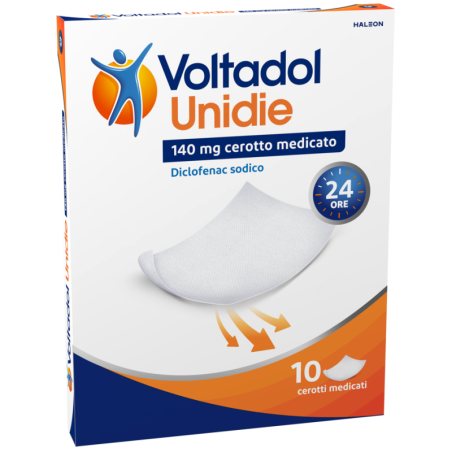 VOLTADOL UNIDIE 10 Cerotti MED140MG          