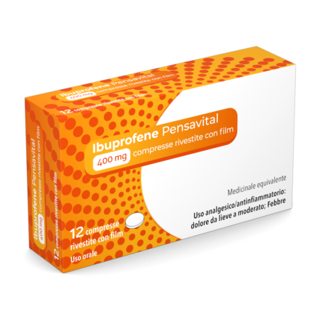 IBUPROFENE PENSA 12 Compresse 400MG            