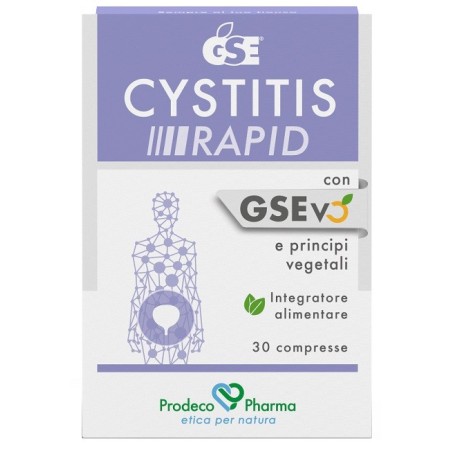 GSE CYSTITIS RAPID 30 Compresse                