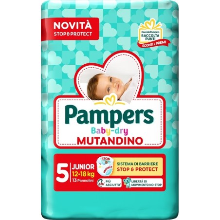 PAMPERS BD MUT JUNIOR SP 13 Pezzi           