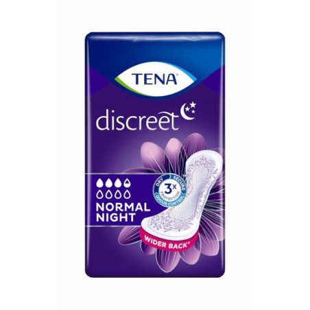 TENA DISCREET NORMAL NIGHT10 Pezzi          
