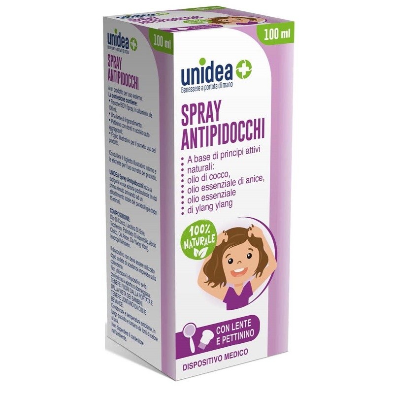 UNIDEA SPRAY ANTIPID+PETT+LENT          