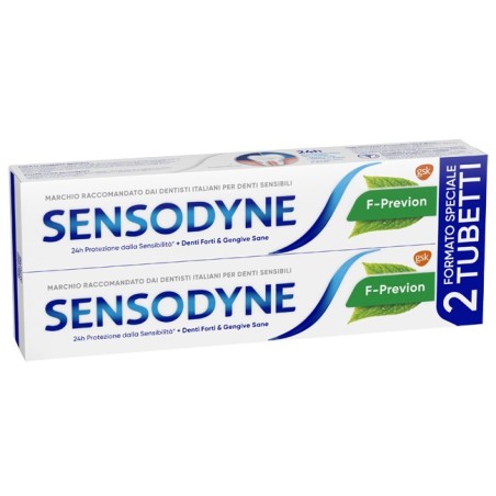 SENSODYNE F PREVION 2X75ML              