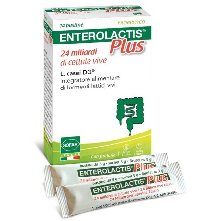 ENTEROLACTIS PLUS 24MLD 14 Bustine          