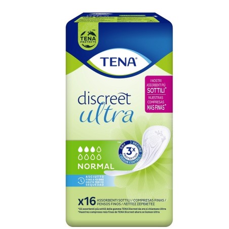 TENA DISCREET ULTRA NORMAL 16P          
