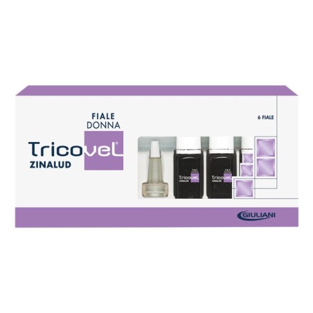 TRICOVEL ZINALUD DONNA 6 Flaconi               