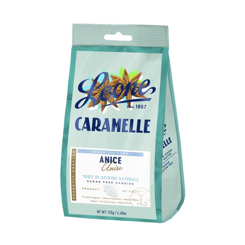 CARAMELLE S/ZUCCH ANICE 125G            