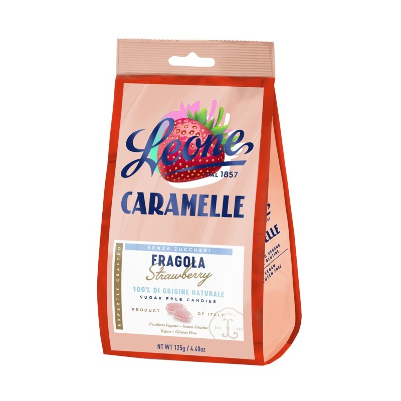 CARAMELLE S/ZUCCH FRAGOLA 125G          