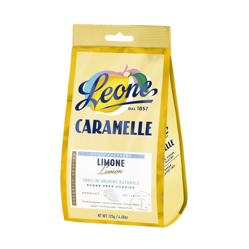 CARAMELLE S/ZUCCH LIMONE 125G           