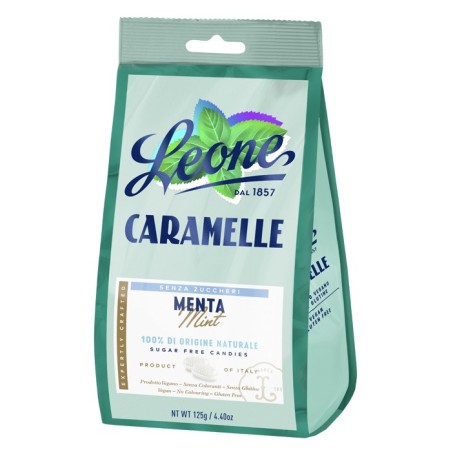 CARAMELLE S/ZUCCH MENTA 125G            