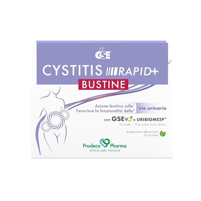 GSE CYSTITIS RAPID+ 10 Bustine              