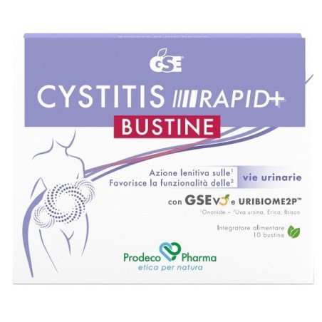 GSE CYSTITIS RAPID+ 10 Bustine              