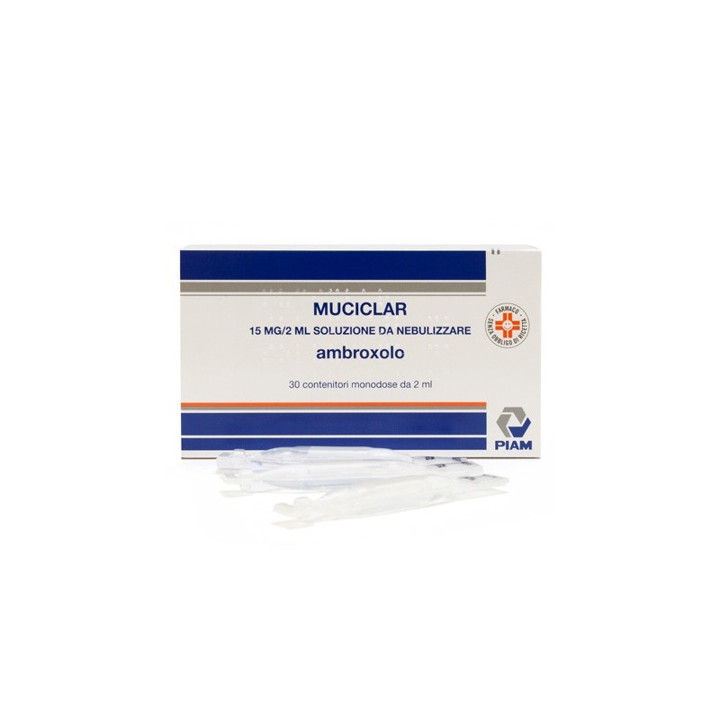 MUCICLAR NEBUL 30 Flaconi 15MG 2ML            