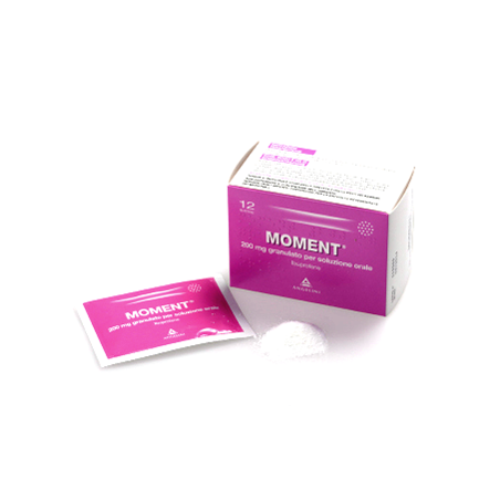MOMENT  Granulato 12 Bustine 200MG                