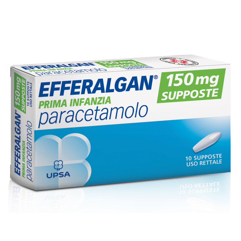 EFFERALGAN 10 Supposte 150MG                 