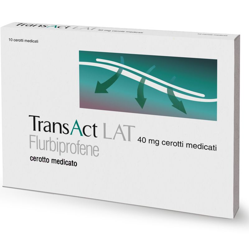 TRANSACT LAT 10 Cerotti MEDIC 40MG           