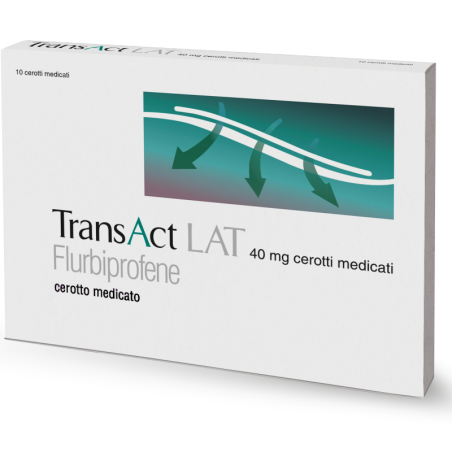 TRANSACT LAT 10 Cerotti MEDIC 40MG           