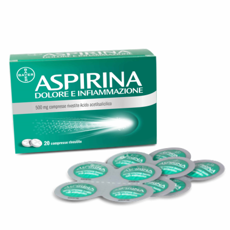 ASPIRINA DOLORE INF 20CPR500MG          