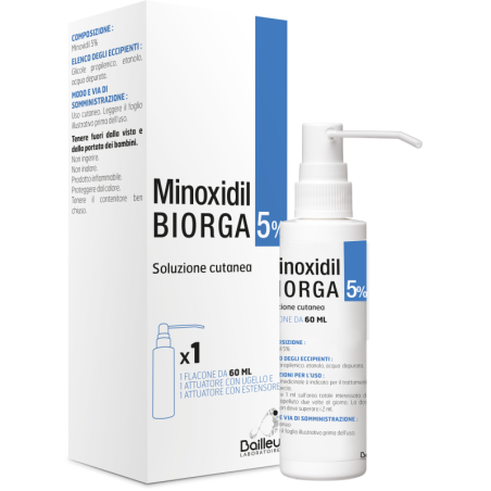 MINOXIDIL BIORGA SOL CUT60ML5%          