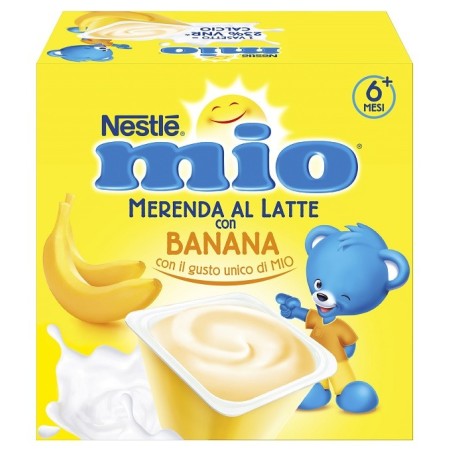 MIO MERENDA BANANA 4X100G               