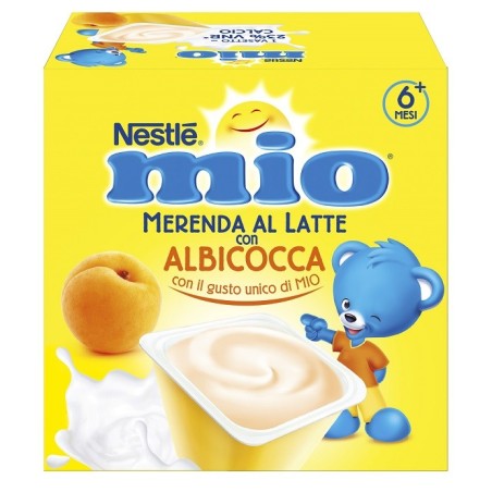 MIO MERENDA ALBICOCCA 4X100G            