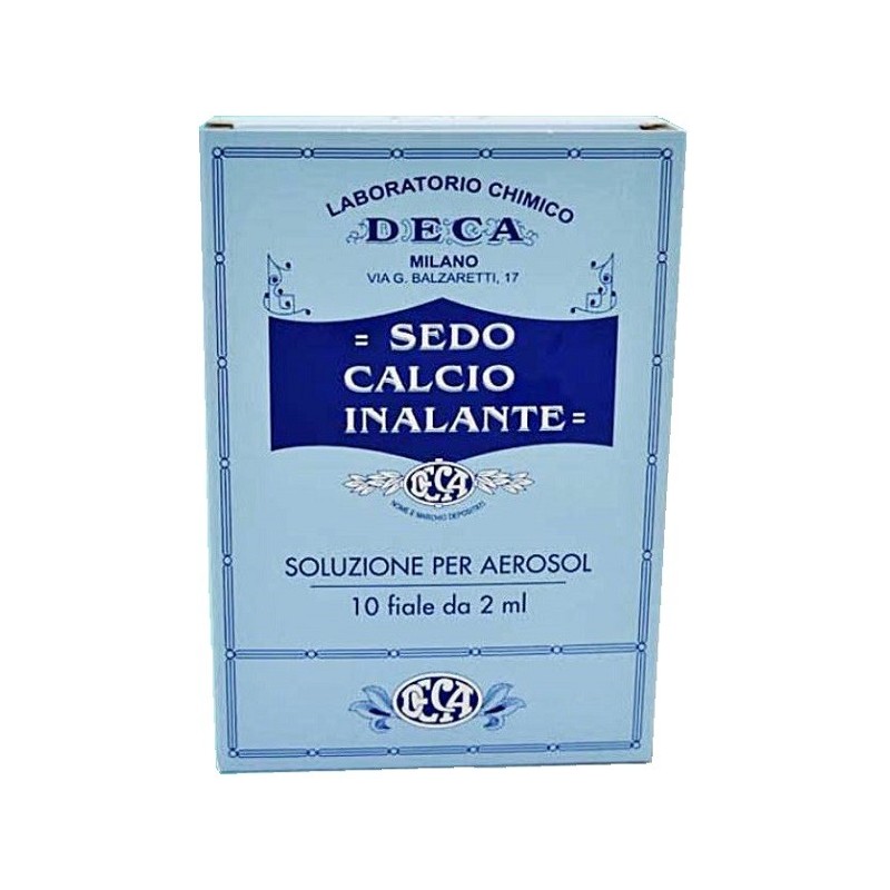 SEDO CALCIO INALANTE 10 Flaconi 2ML            