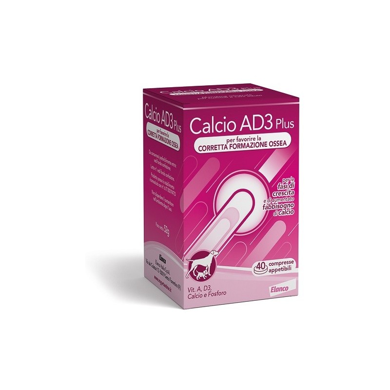 CALCIO AD3 PLUS 40 Compresse APPETIB           