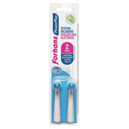 FORHANS POWER PLUS TESTINA 2 Pezzi          