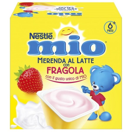 MIO MERENDA FRAGOLA 4X100G              