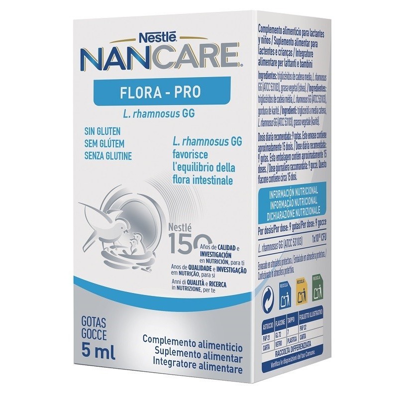 NANCARE FLORA PRO GOCCE 5ML             