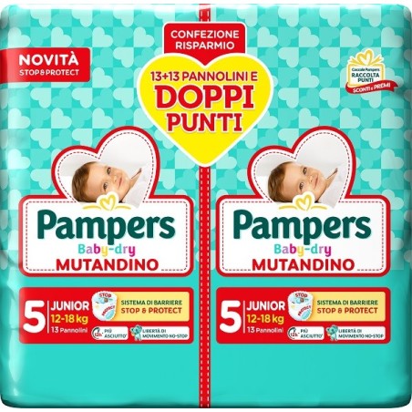 PAMPERS BD MUT JUNIOR DUO 26 Pezzi          