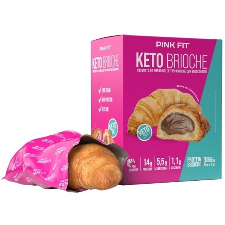 PINK FIT KETO BRIOCHE  Crema CACAO          