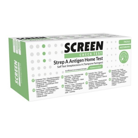 STREP A ANTIGEN HOME TEST 2 Pezzi           