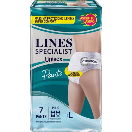 LINES SP PANTS PLUS UNI L 7 Pezzi           