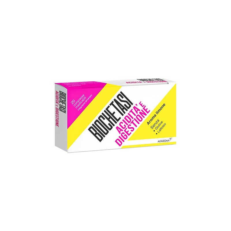 BIOCHETASI ACIDITA\\\'/DIG 20 Compresse           