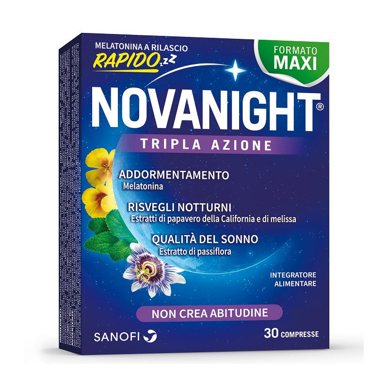 NOVANIGHT 30 Compresse RIL RAPIDO NEW          