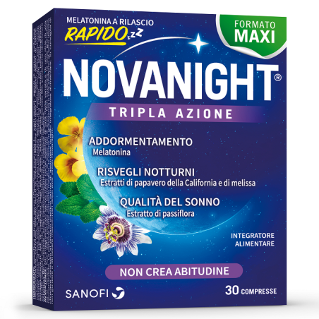 NOVANIGHT 30 Compresse RIL RAPIDO NEW          